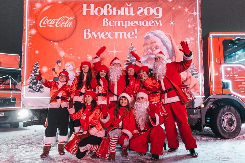 «Рождественский караван Coca-Cola» уже в Новороссийске