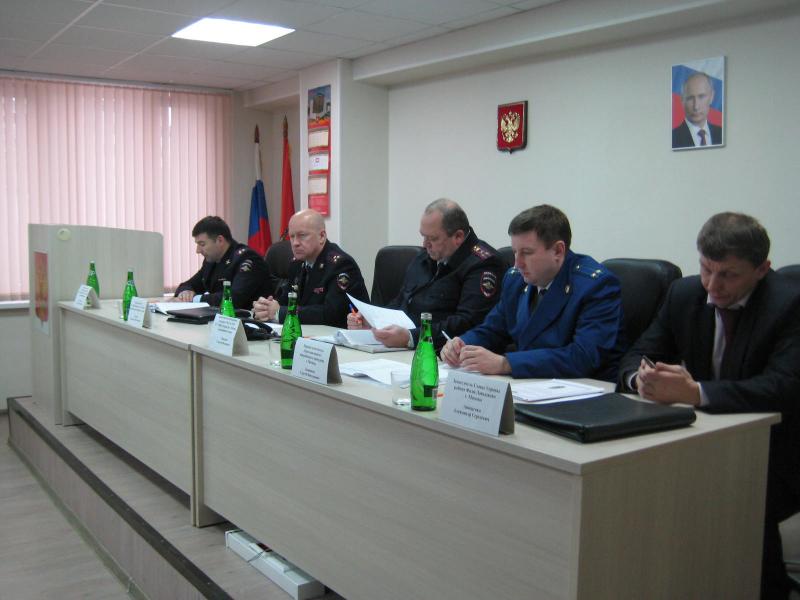 Заместитель начальника полиции УВД по ЗАО принял участие в итоговом совещании ОМВД по району Фили-Давыдково