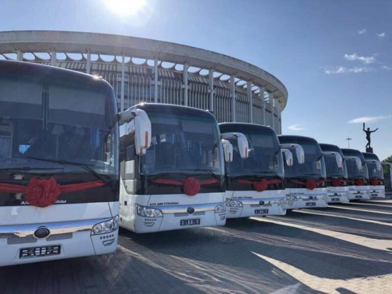 На ЧМ по футболу-2018 работает 300 автобусов компании Yutong Bus