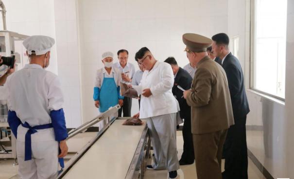 Лидер КНДР Ким Чен Ын озаботился питанием в армии