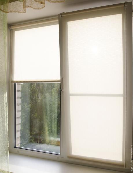 Рулонные шторы для комнаты: красиво и стильно