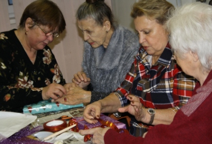 Тамбовские пенсионеры проводят время с пользой