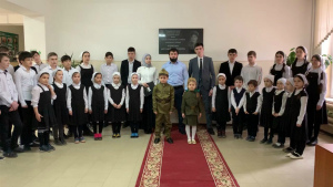 Школьники Чечни в проекте ОНФ «Имя героя – школе» рассказали о легендарном снайпере Абухаджи Идрисове
