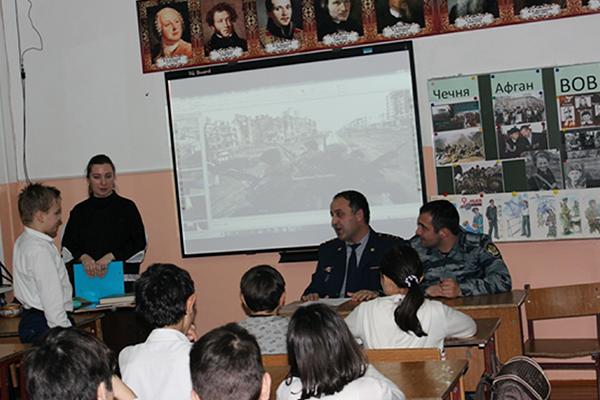 В учреждениях УИС Дагестана прошли мероприятия, посвященные Дню защитника Отечества