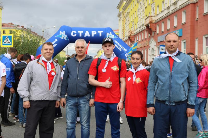 На Таймыре сотрудники транспортной полиции приняли участие в акции «Норильск, беги со мной»