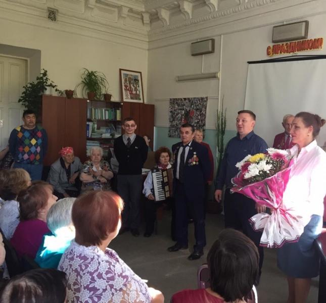 В Омском госпитале ветеранов отметили День пожилого человека