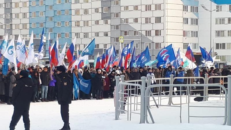 На Ямале росгвардейцы приняли участие в охране общественного порядка в период празднования Дня народного единства