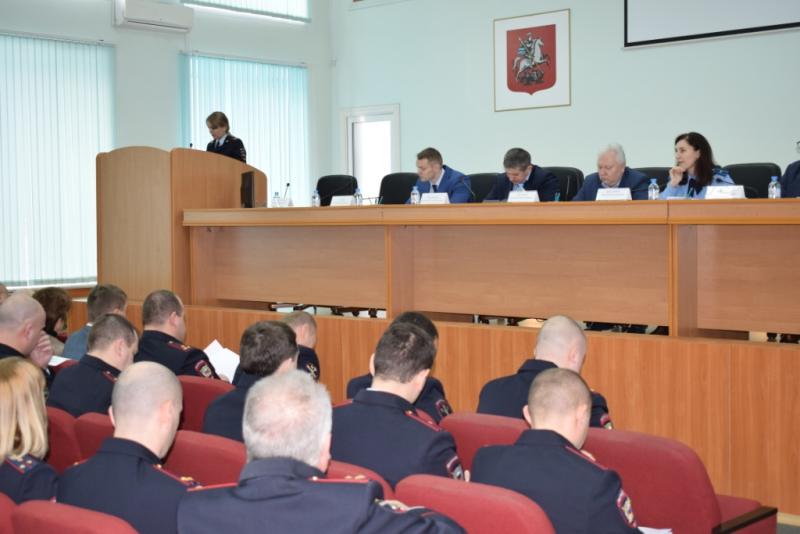 В УВД Зеленоградского АО состоялось оперативное совещание