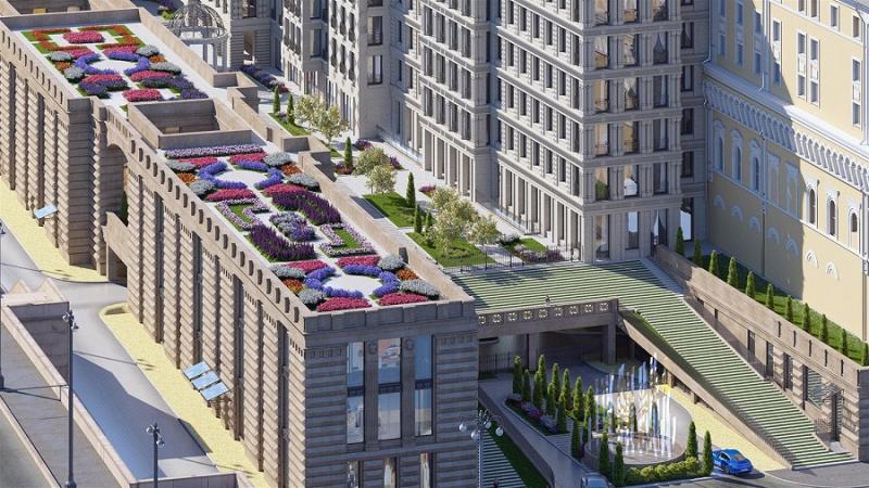 На Софийской набережной появился комплекс апартаментов класса luxe «Царев сад»