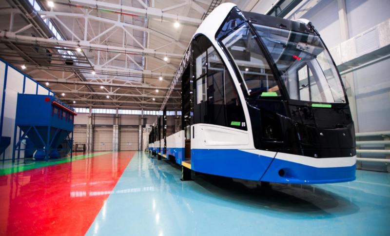 В России появится первый полностью алюминиевый трамвай отечественного производства