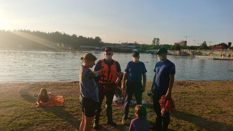 Обеспечение безопасности на водоемах в летний период на территории ТиНАО г.Москвы