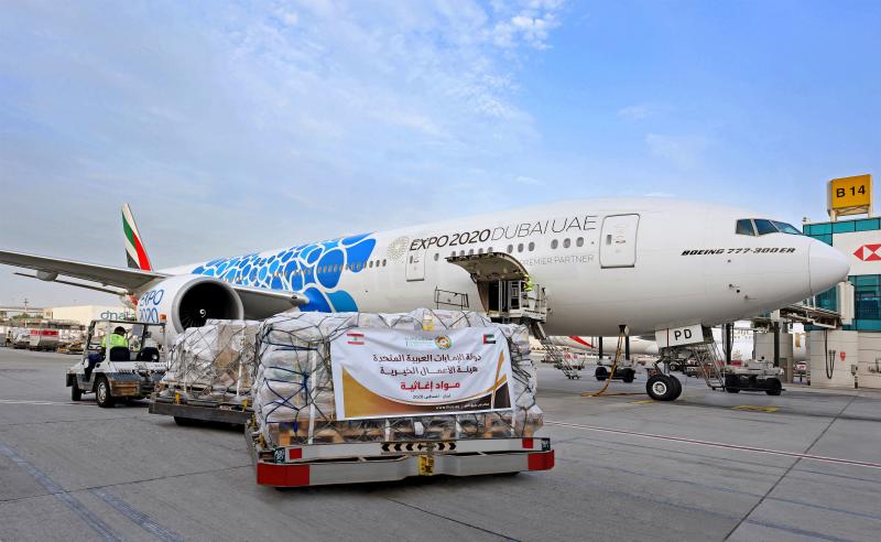 Эмирейтс открыла воздушный мост между Дубаем и Ливаном, организуя более 50 рейсов для оказания необходимой чрезвычайной помощи
