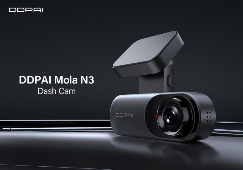 «Умный» видеорегистратор DDPai Dash Cam Mola N3 1600P HD GPS – компаньон в любых путешествиях