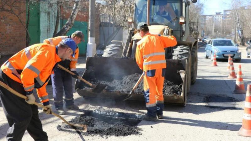 Ямочный ремонт асфальтного покрытия в Подмосковье начнётся 10 апреля