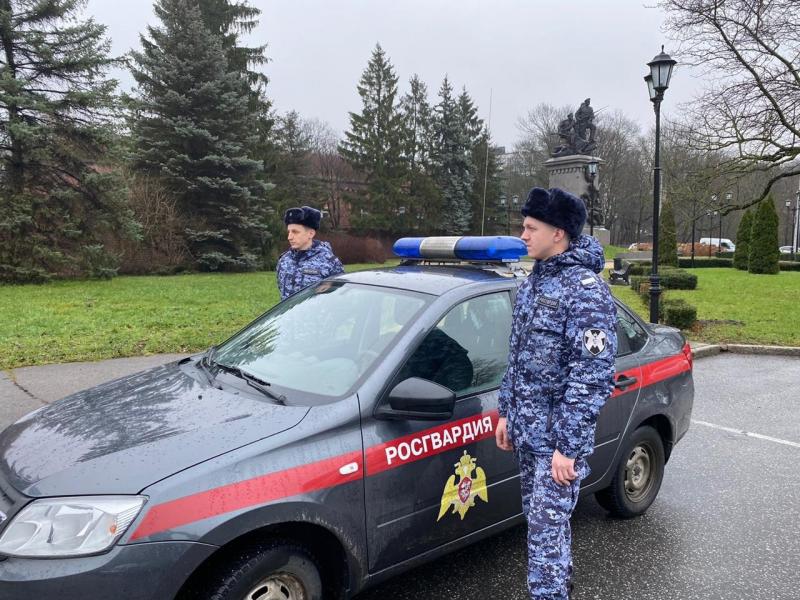 В Калининградской области сотрудники Росгвардии задержали нарушителя общественного порядка