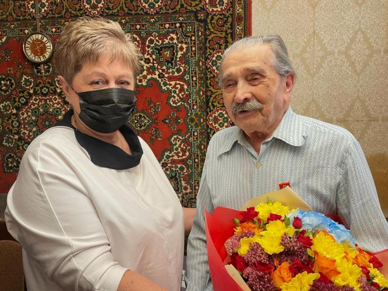 Жителю района Текстильщики Кондратенко Якову Михайловичу исполнилось 102 года