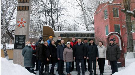 На ВТРЗ отметили 79-ю годовщину освобождения Воронежа.