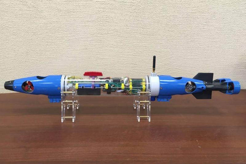 В Студенческом конструкторском бюро СПбГМТУ разработан миниатюрный подводный робот