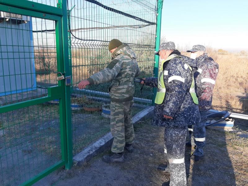В Ростовской области стрелки ведомственной охраны Минтранса России задержали условного нарушителя