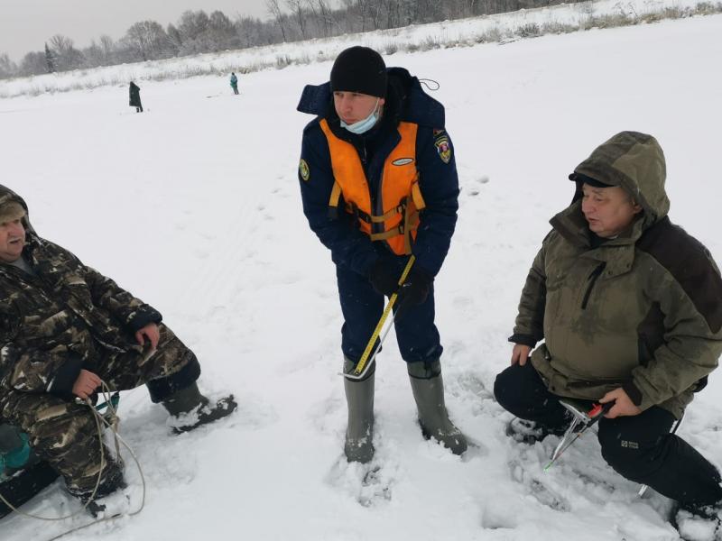 В продолжение акции. Опасный зимний лёд.