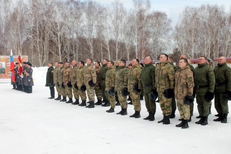 В Воткинском батальоне Росгвардии прошел митинг, посвященный Дню образования войск правопорядка