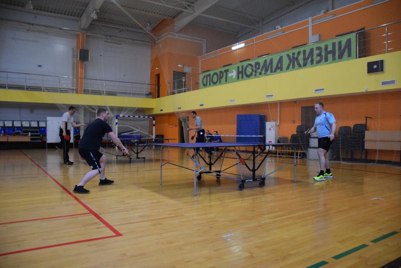 В филиале «Владимирэнерго» прошел турнир по настольному теннису