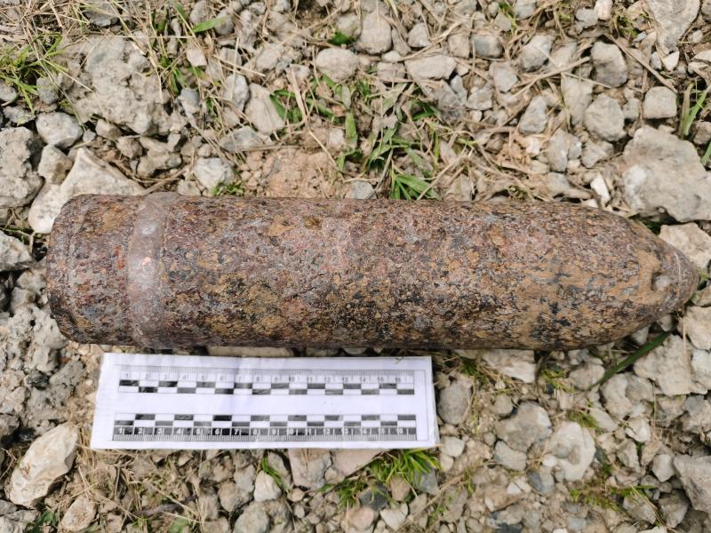 Взрывотехники Росгвардии уничтожили в Сочи артиллерийский снаряд, обнаруженный в привезенном на стройплощадку щебне