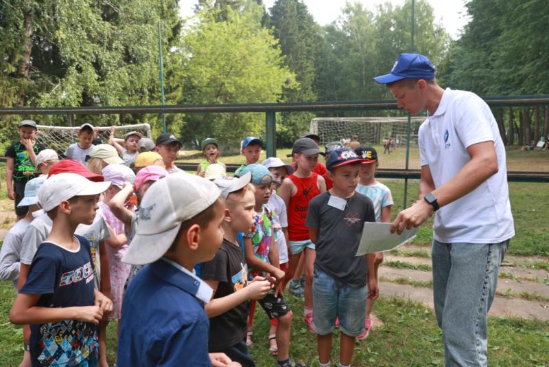 Студотряд Ярэнерго посетил детский лагерь «Молодая гвардия» с уроком по электробезопасности
