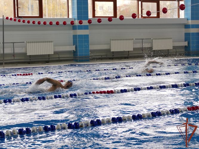 Чемпионат Сибирского округа Росгвардии по плаванию прошел в Томской области