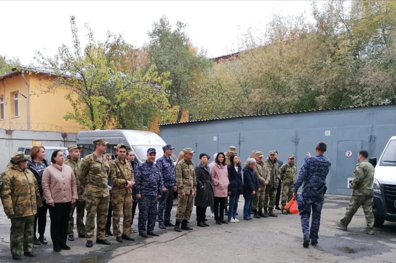 В Управлении Росгвардии по Свердловской области прошла пожарно-тактическая тренировка