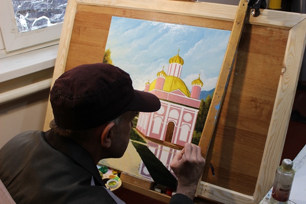 Осуждённый из  ИК-6 представит свою картину  на  Всероссийском 
   конкурсе  православной живописи «Явление»
