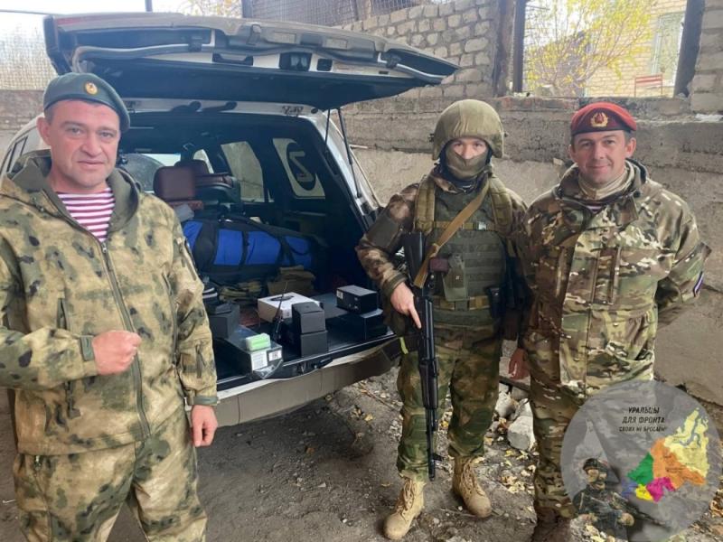 Ветераны спецназа продолжают сбор и доставку гуманитарной помощи мирным гражданам, военнослужащим ДНР и ЛНР