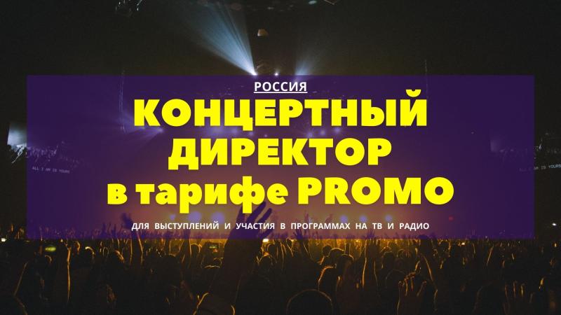 Концертный Директор в тарифе Promo