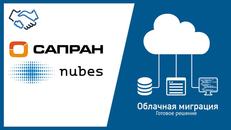 САПРАН и Nubes предлагают бизнесу готовое решение для перехода в облачную IT-инфраструктуру