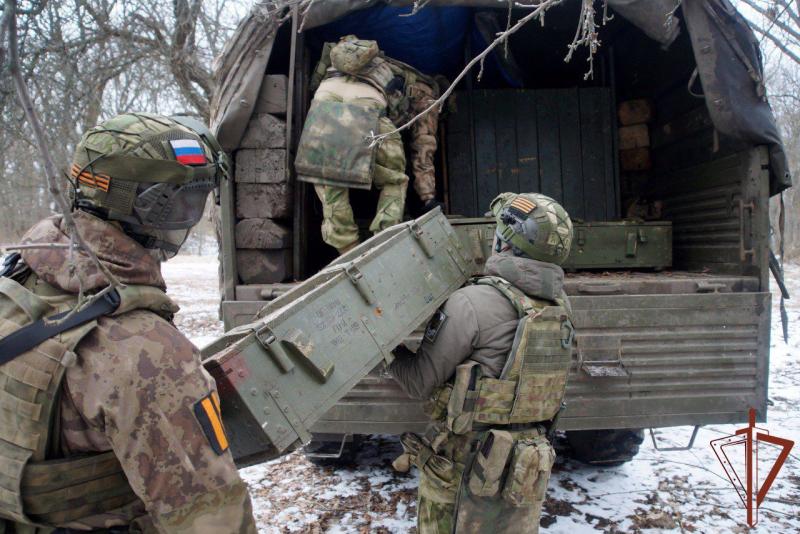 Росгвардейцы изъяли оружие и боеприпасы производства стран НАТО в Луганской народной республике