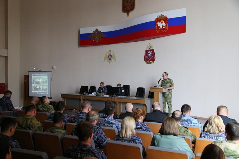 В Челябинске росгвардейцы подвели итоги служебно-боевой деятельности за I полугодие 2023 года
