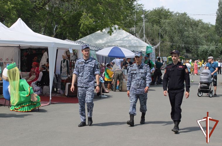 Росвардейцы обеспечили правопорядок и безопасность культурно-массовых мероприятий в Зауралье