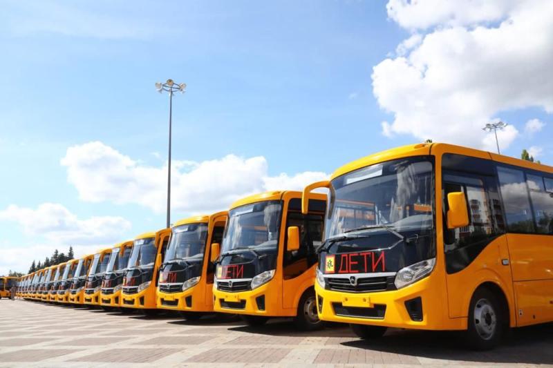 С заботой о комфорте и безопасности: школы Башкортостана получили 18 новых автобусов «Вектор NEXT»
