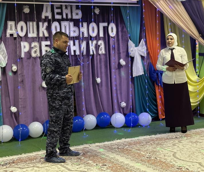 День работников дошкольного образования отметили в детском саду Росгвардии в Ингушетии