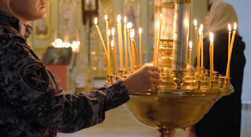 Тамбовские росгвардейцы присоединились к Всероссийскому молебну о победе