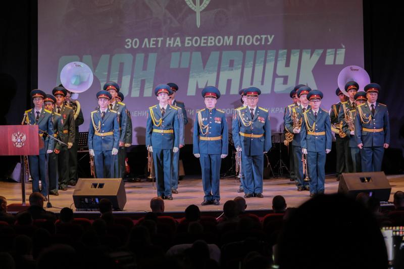 В Пятигорске сотрудники ОМОН «Машук» отметили 30-ю годовщину со дня образования отряда