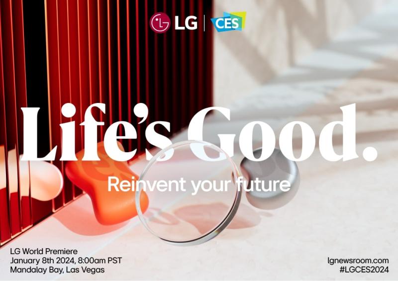 LG ПРЕДСТАВИТ ИННОВАЦИОННЫЕ РЕШЕНИЯ ДЛЯ ЛУЧШЕЙ ЖИЗНИ НА ВЫСТАВКЕ CES 2024