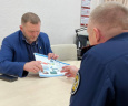 ИК-5 ГУФСИН Кузбасса с рабочим визитом посетил заместитель министра промышленности и торговли Кузбасса Андрей Громов