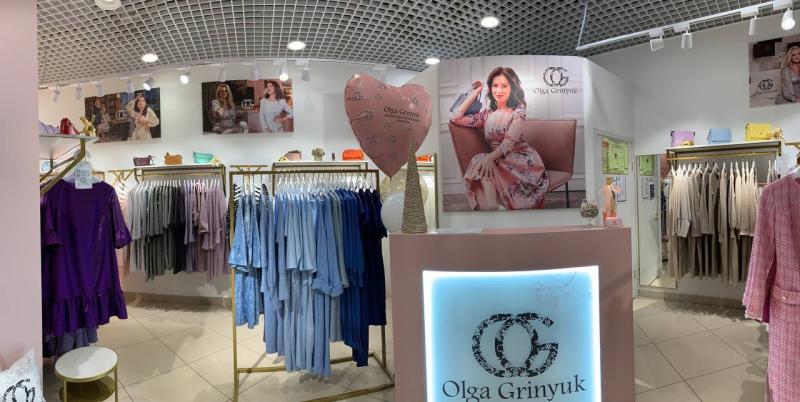Магазин дизайнерских платьев Olga Grinyuk открылся в ТРК «НЕБО»