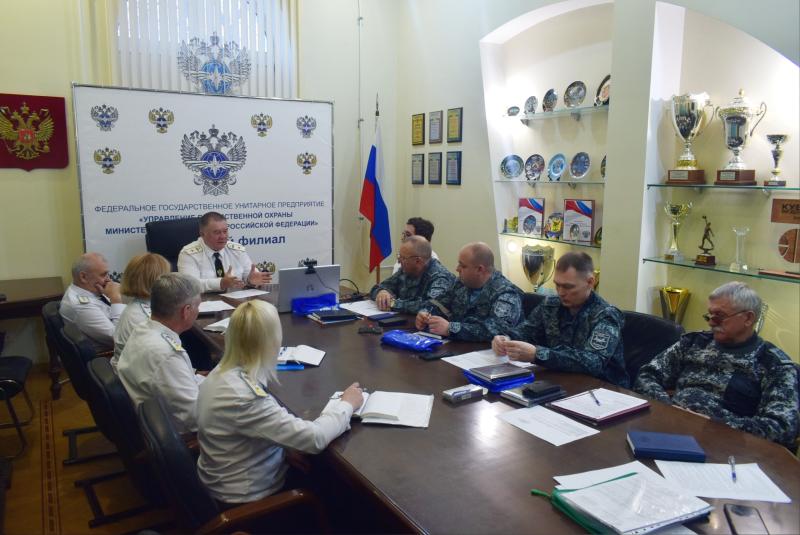 В Приморском филиале ведомственной охраны Минтранса России определили задачи на 2024 год