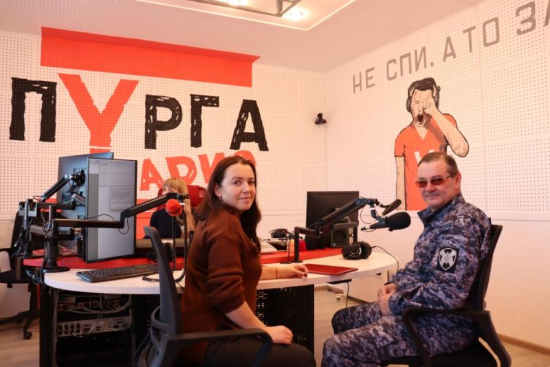Офицер Росгвардии на Чукотке в эфире Радио «Пурга» рассказал о поступлении в ведомственные военные ВУЗы