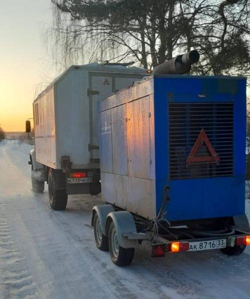 Энергетики филиала «Владимирэнерго» готовятся к работе в условиях непогоды