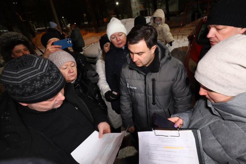 Глава Реутова провел повторную встречу с жителями улицы Комсомольской