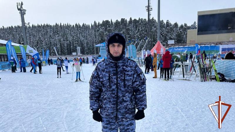 Росгвардия обеспечила безопасность проведения XLII Всероссийской массовой лыжной гонки «Лыжня России» в Югре
