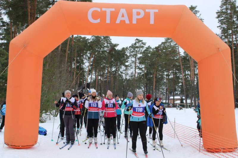 В «Смоленскэнерго» прошли лыжные гонки